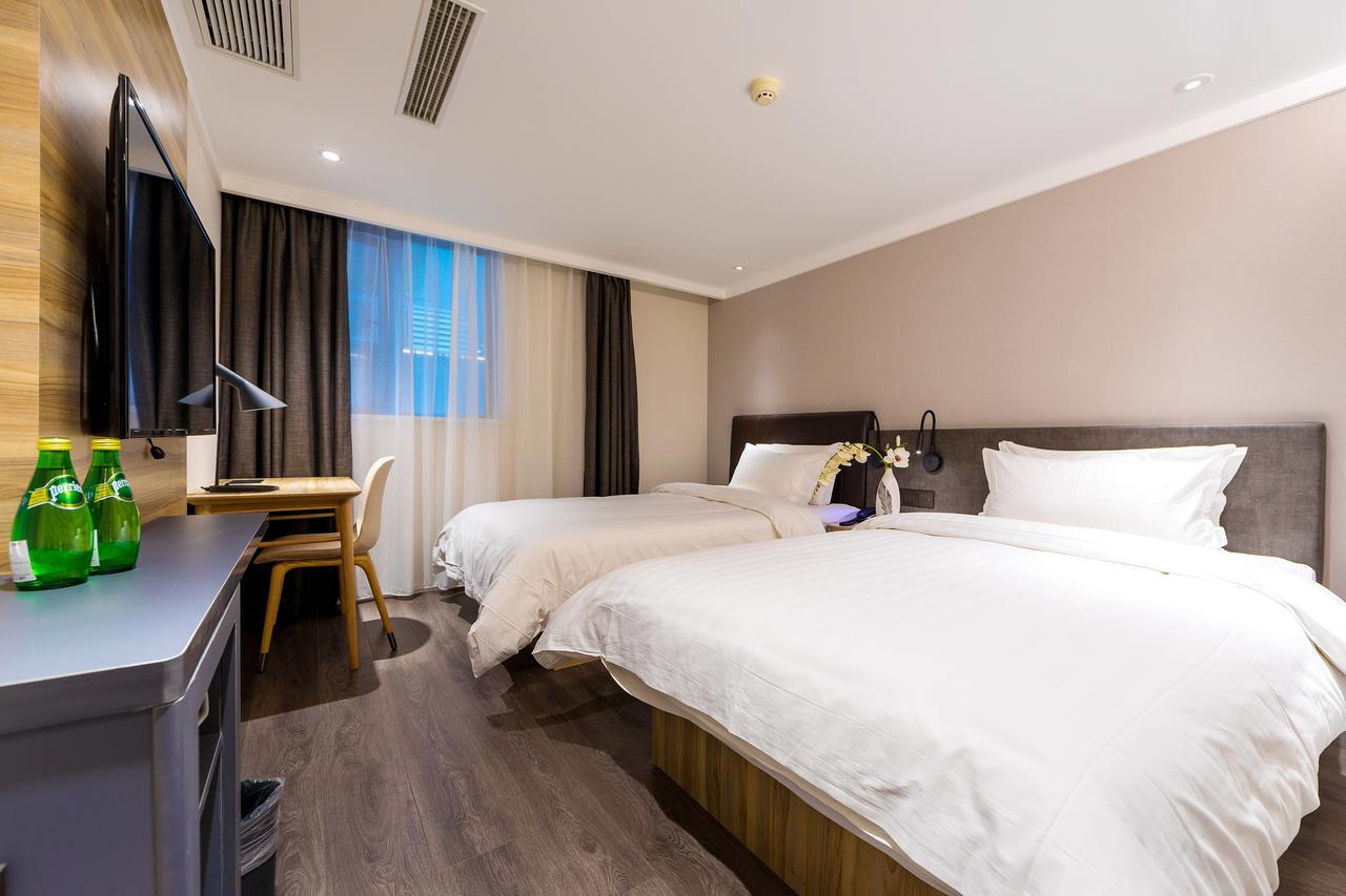 Hanting Premium Hotel Shanghai Dapu Bridge Riyueguang Shopping Mall Kültér fotó