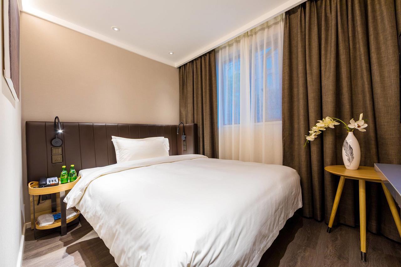 Hanting Premium Hotel Shanghai Dapu Bridge Riyueguang Shopping Mall Kültér fotó