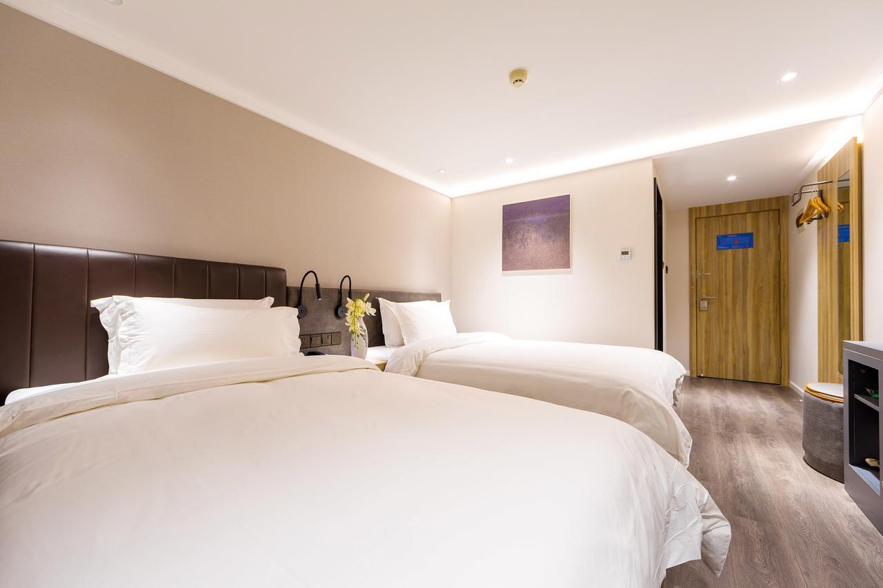Hanting Premium Hotel Shanghai Dapu Bridge Riyueguang Shopping Mall Kültér fotó