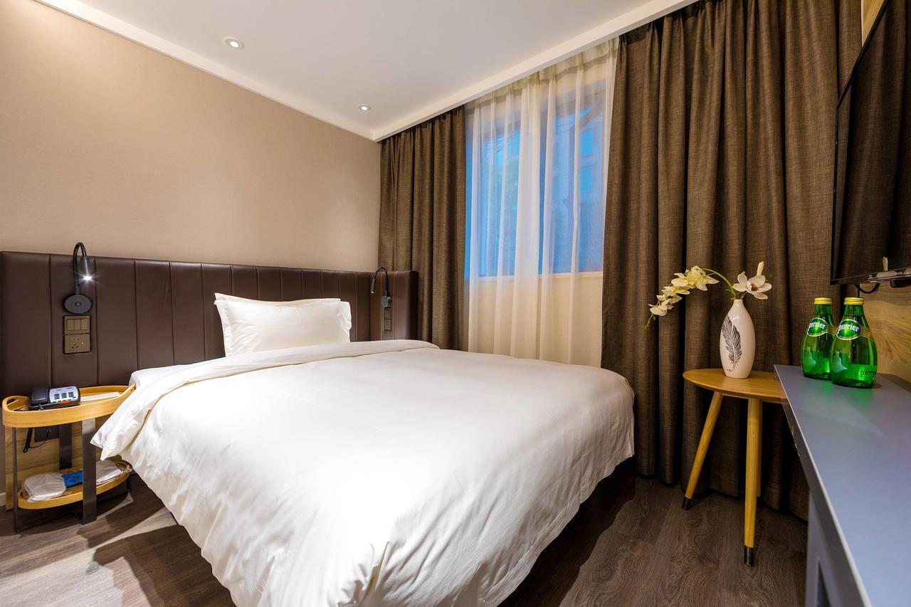 Hanting Premium Hotel Shanghai Dapu Bridge Riyueguang Shopping Mall Kültér fotó