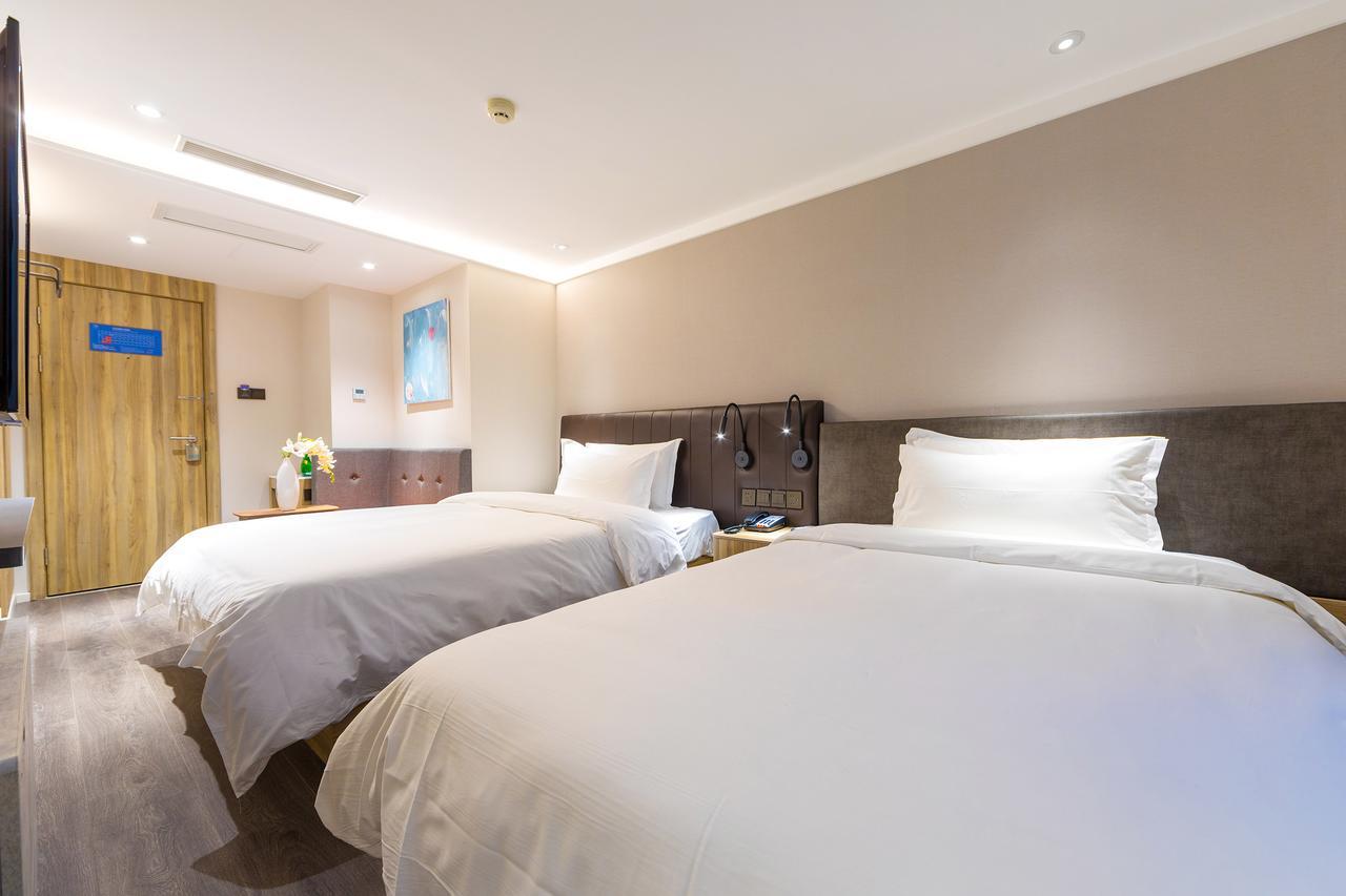Hanting Premium Hotel Shanghai Dapu Bridge Riyueguang Shopping Mall Kültér fotó